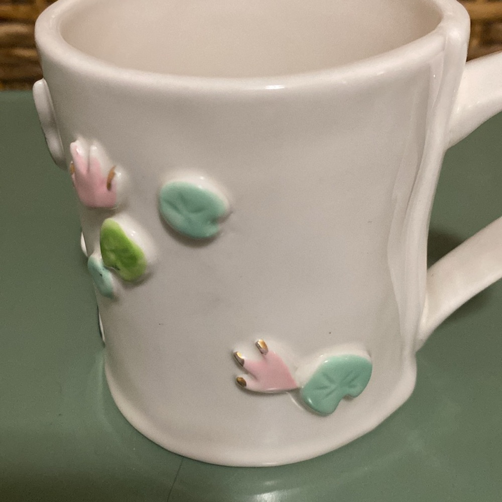 EUC Anthropologie Avril Mug Bird Vanessa Villarreal Ceramics Handpainted - Picture 3 of 7